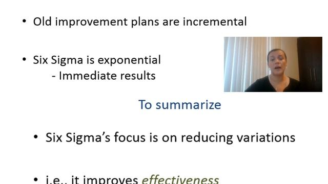 Operations Management 8   6 Sigma Free MBA course