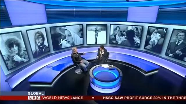Terry O'Neill Interview with Jon Sopel BBC WORLD NEWS смотреть онлайн
