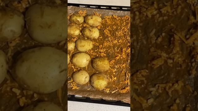 Запеченный картофель с сыром #рецепт #еда #рецепты #вкусно #кулинария #food смотреть онлайн