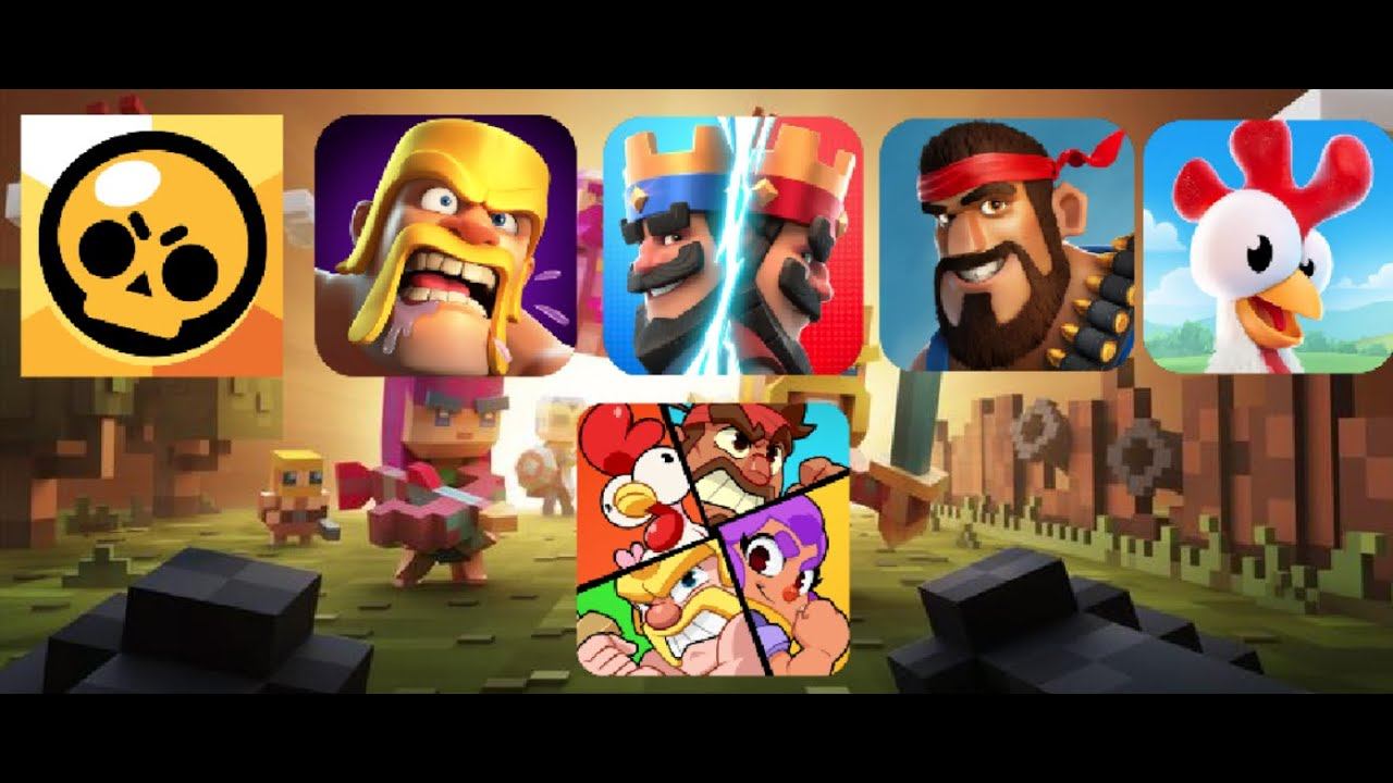 ИГРАЮ ВО ВСЕ ИГРЫ ОТ SUPERCELL!