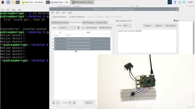 60 - Ringing and Sending Mail with Motion Detection Sensor смотреть онлайн