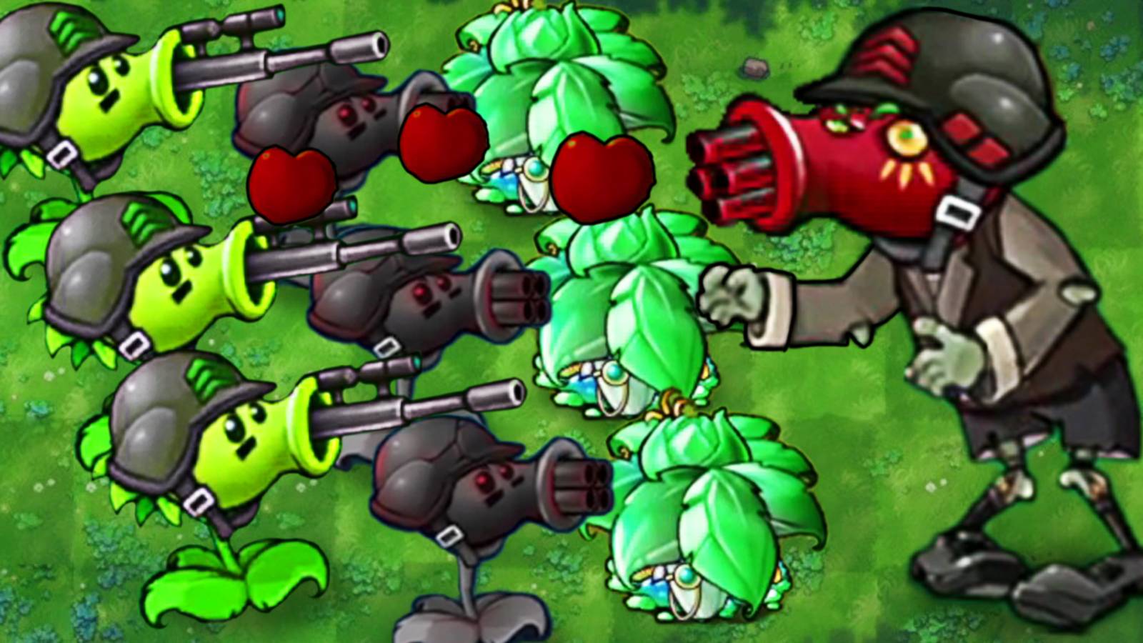 ГРЯДКИ СМЕРТИ. Растения выживали как могли, но зомби были сильнее ► Plants Vs. Zombies Fusion #40