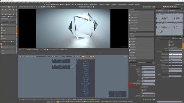 Modo _ Octane Render_ Dispersion смотреть онлайн