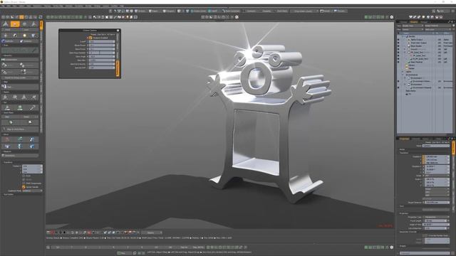 Modo _ Octane Render_ Bloom and Glare Post Processing смотреть онлайн