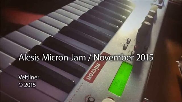 Alesis Micron Jam / November 2015
