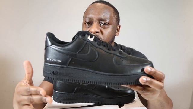 Nike Air Force 1 Low ALYX Black On Foot Sneaker Review QuickSchopes 625 Schopes FJ4908 001