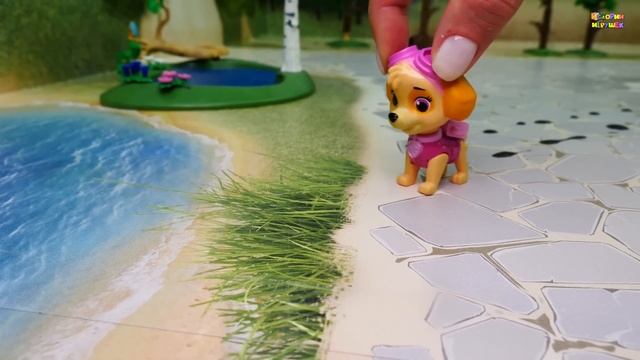 Мультфильмы про машинки все серии подряд. Развивающие видео с игрушками Щенячий Патруль. смотреть онлайн