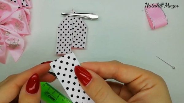 ❤️Просто Потрясающая идея бантиков из лент❤️DIY Natalia Mazer