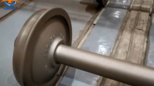 Дробемет для упрочнения железнодорожных колес Qingdao Antai ATHI