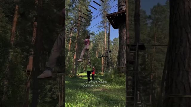 Веревочный экстрим-парк в Чемальском районе, вблизи села Усть-Сема🤟 #алтай #горныйалтай #пророссию смотреть онлайн