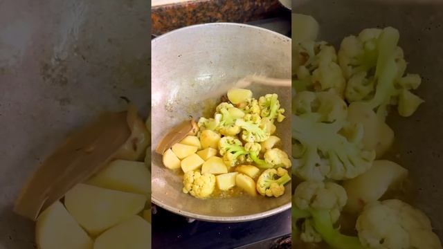 Up bihar ki famous gobhi Aaloo ki sabzi#shortsviral #youtubeshorts #gobhi #trendingshorts #cooking смотреть онлайн