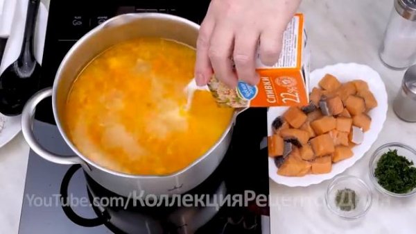 Финский сливочный суп с лососем (Лохикейтто) пошаговый рецепт