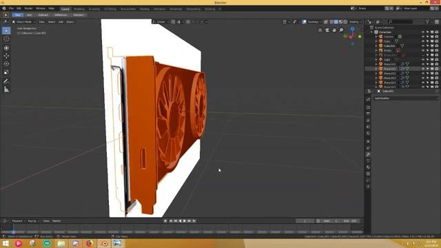 WHEN YOU CANNOT AFFORD NVIDIA RTX 2080 TI SO, YOU CREATE ONE || SPEED MODELING IN BLENDER