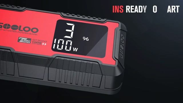 GOOLOO GT3000 3.2" INTUITIVE LED SCREEN , so you can know when to start the car intuitively. смотреть онлайн