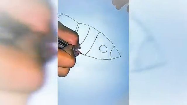 The simple drawing of Rocket in two minutes смотреть онлайн