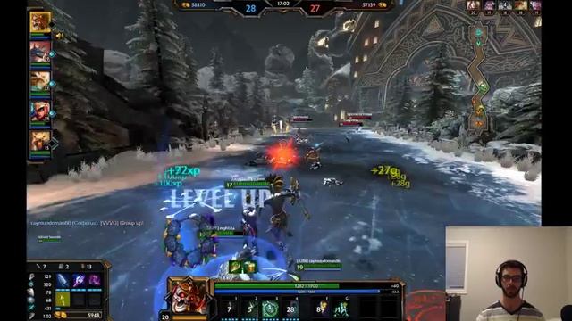 MOBA with cousin - SMITE, possibly HOTS and Darkest dungeon смотреть онлайн