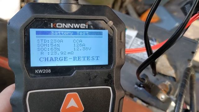 KW208 Konwei Battery Tester Review смотреть онлайн