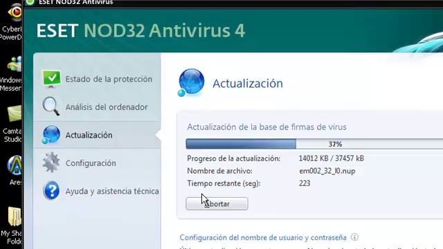 instalando eset nod32-version 4 full. смотреть онлайн