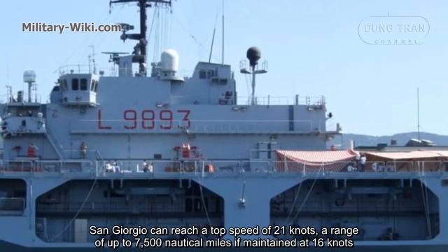 San Giorgio class - The Landing Platform Docks of the Italian Navy смотреть онлайн