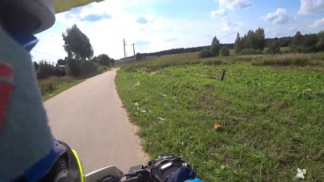 катаемся в лесу на питбайках/KAYO125/KAYO140