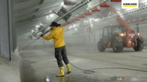 Технологии Karcher  - очистка птичника