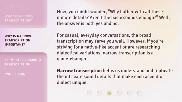 Dive Deep into Narrow Transcription: Understanding Phonetic Details смотреть онлайн