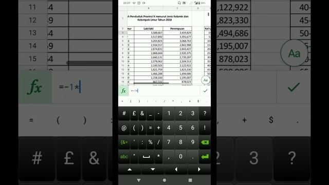 Cara Membuat Piramida Penduduk di Smartphone Android dengan Microsoft Excel dan Google Sheets Mobil смотреть онлайн