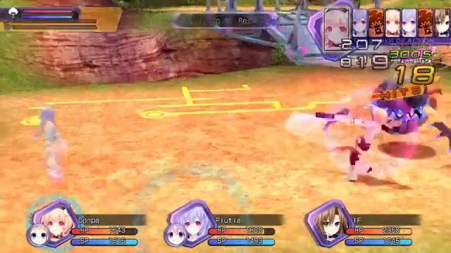 Partindo com td pra cima da Avenir em Hyperdimension Neptunia Re;Birth1 /o/ смотреть онлайн