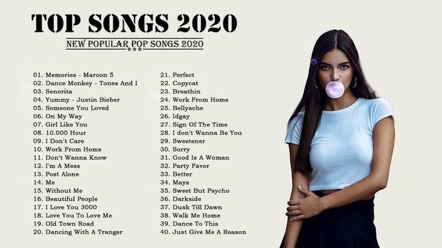 Pop Music🍅Top 40 Popular Songs Playlist 2020🍅Best English Songs Collection 2020 смотреть онлайн
