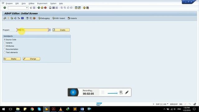 03: SAP ABAP Code Editor Guide (SE38) - Hello World (2) смотреть онлайн