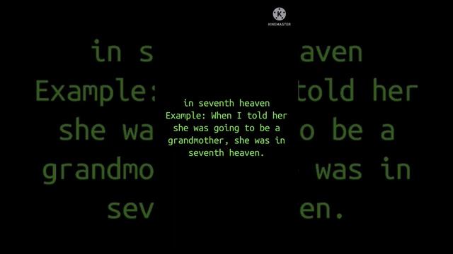 Learn the #idiom in 7th heaven смотреть онлайн