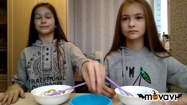 Телепатия слайм челлендж с моей подругой Соней😍 смотреть онлайн