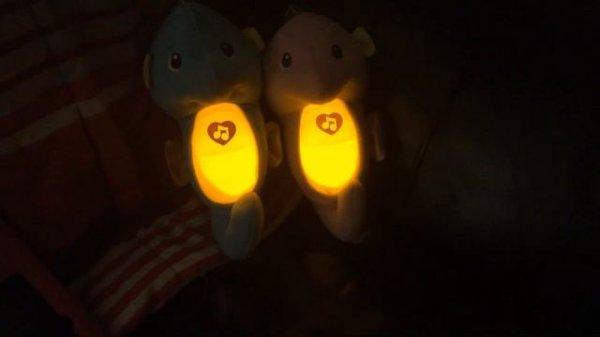 2 fisher price soothe and glow seahorse