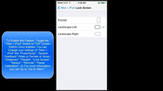IOS 7.0.3 TIP #10: HOW TO ENABLE NIKE + IPOD (IPHONE IPOD TOUCH) смотреть онлайн