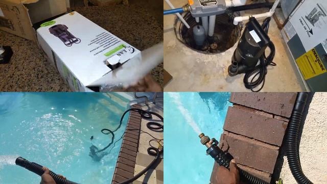 WORTH IT?! Lanchez 1.6 HP SUBMERSIBLE SUMP PUMP, 4858GPH смотреть онлайн