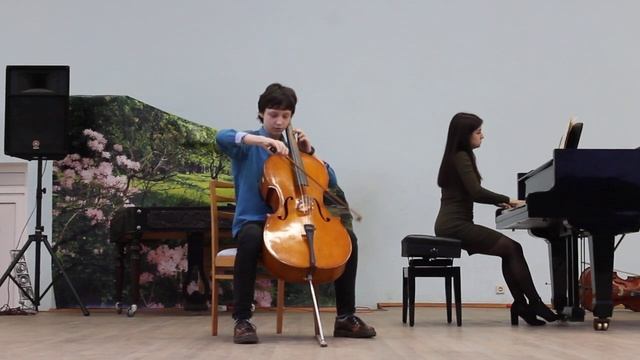 Й.С.Бах - Аріозо. J.S. Bach - Arioso, Ян Рибальченко віолончель смотреть онлайн