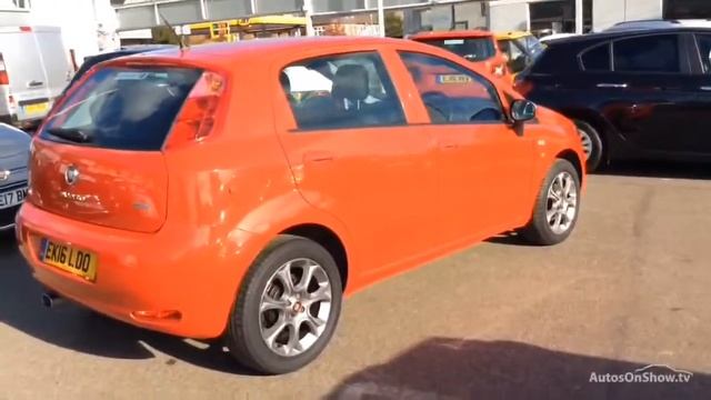 FIAT PUNTO EASY PLUS RED 2016 смотреть онлайн
