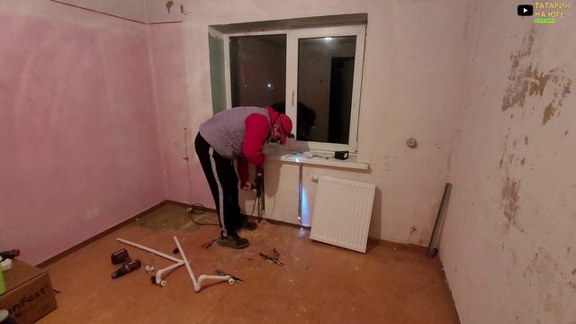 ПЕРЕДЕЛАЛ ОТОПЛЕНИЕ НА ВТОРОМ ЭТАЖЕ УТЕПЛЯЮ ГАРДЕРОБНУЮ ЗА СВЕРЛОМ В КРАСНОДАР ЗА ЧУЖОЙ СЧЕТ смотреть онлайн