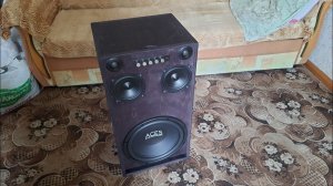 Новая мощная самодельная колонка 2023