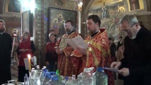 Малое освящение воды в честь иконы Живоносный Источник