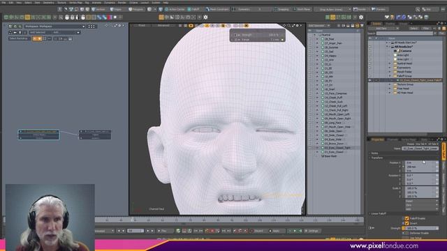 MODO _ 3D Scan Store morph setup + Octane Skin Shading смотреть онлайн