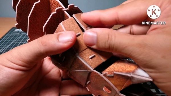 TRICERATOPS / 3D Paper Model / DINO 3D PUZZLE