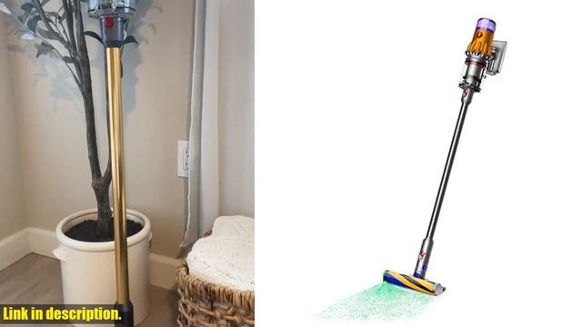 Buy Dyson V12 Detect Slim Origin Cordless Vacuum Cleaner, Yellow/Iron, Large смотреть онлайн
