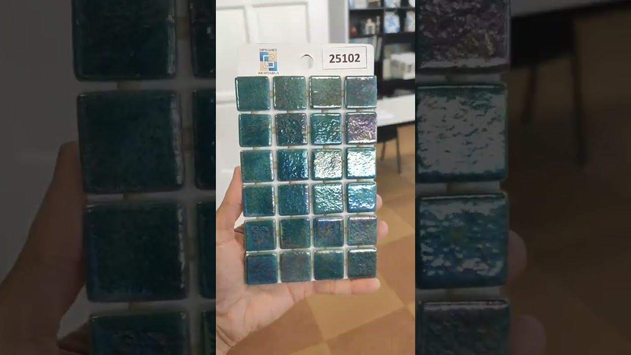 Стеклянная мозаика производство Испания. #grandmozaika #мозаиканафартук #мозаикадлябассейна смотреть онлайн