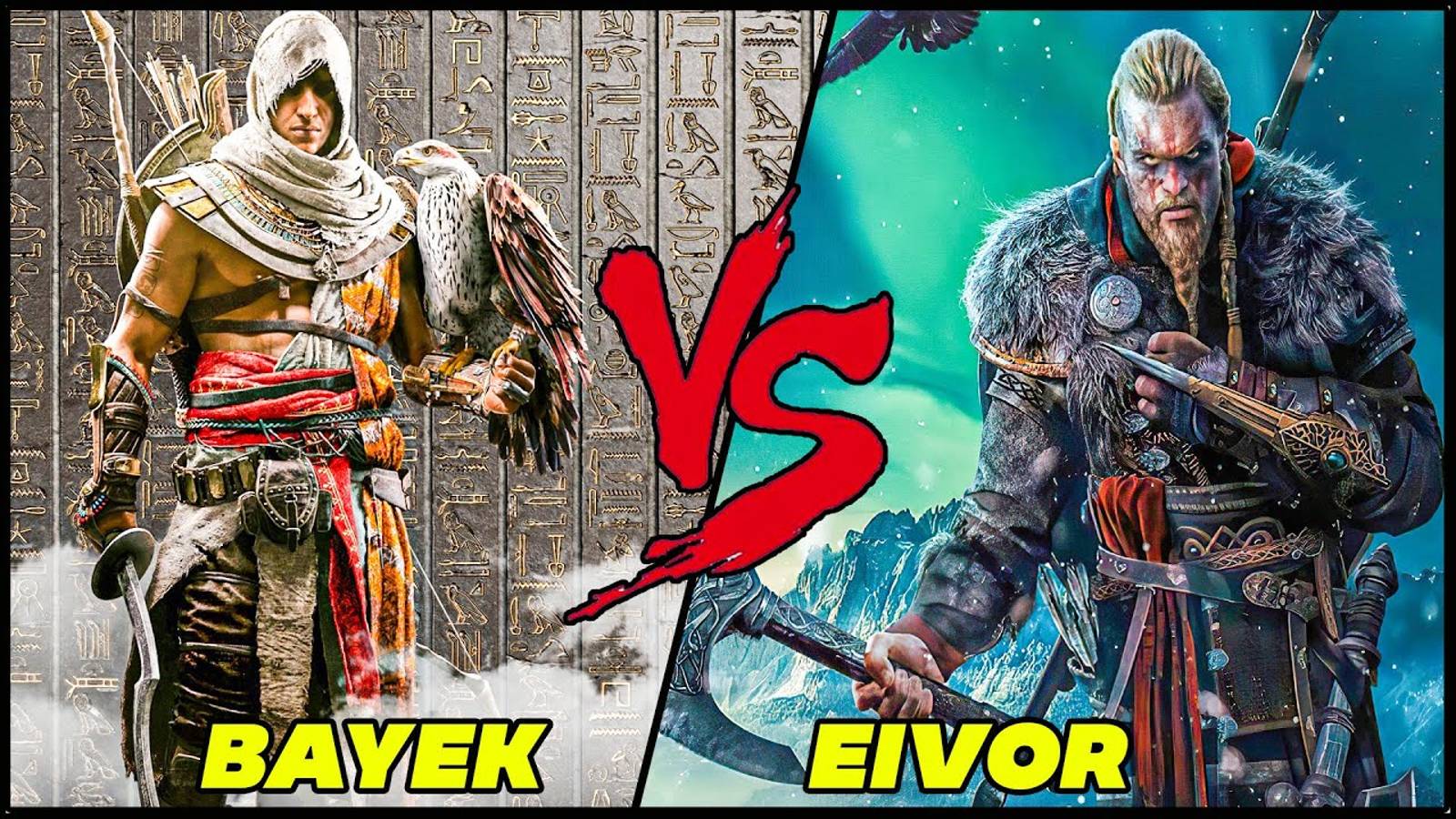 Assassin's Creed Valhalla ПРОТИВ Assassin's Creed Origins Битва смотреть онлайн