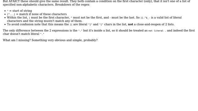 Grep regex result not as expected? смотреть онлайн