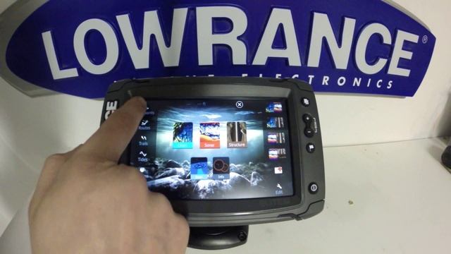 Lowrance Elite 7 Ti Pt.6 Reset and Screen Calibration Procedure смотреть онлайн