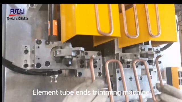 TL-619 Element tube ends trimming machine смотреть онлайн
