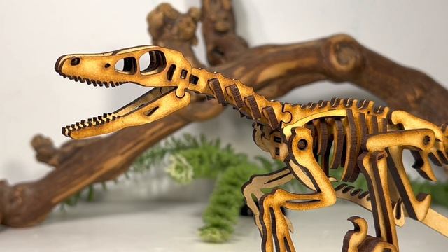 Wonder Artistic Models Velociraptor mongoliensis Wooden 3D Puzzle Review!! смотреть онлайн