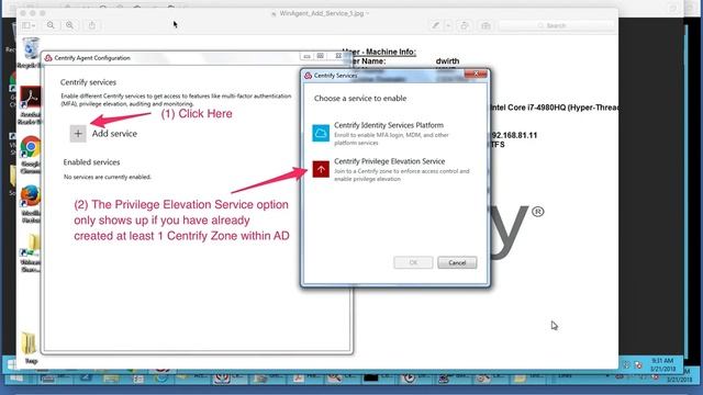 Centrify Infrastructure Services: Windows Agent Install Addendum v.2017 3 смотреть онлайн